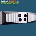 300mm Chain-On Rubber Pad - Heavy Duty