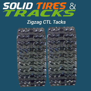 320x86x53 CTL Rubber Track-Zig Zag